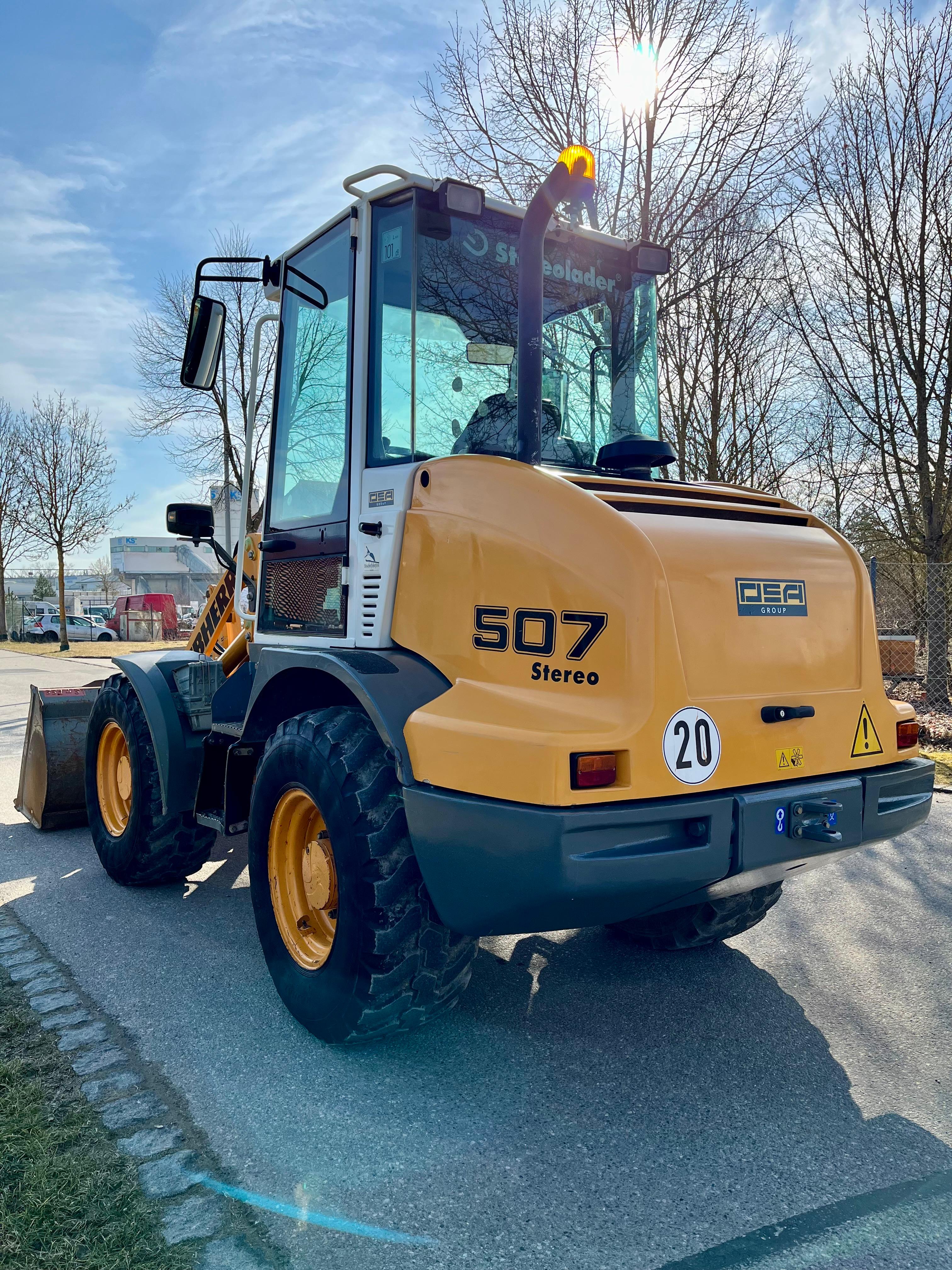 Gebraucht Liebherr L507 Stereo inkl. Schaufel und Gabel