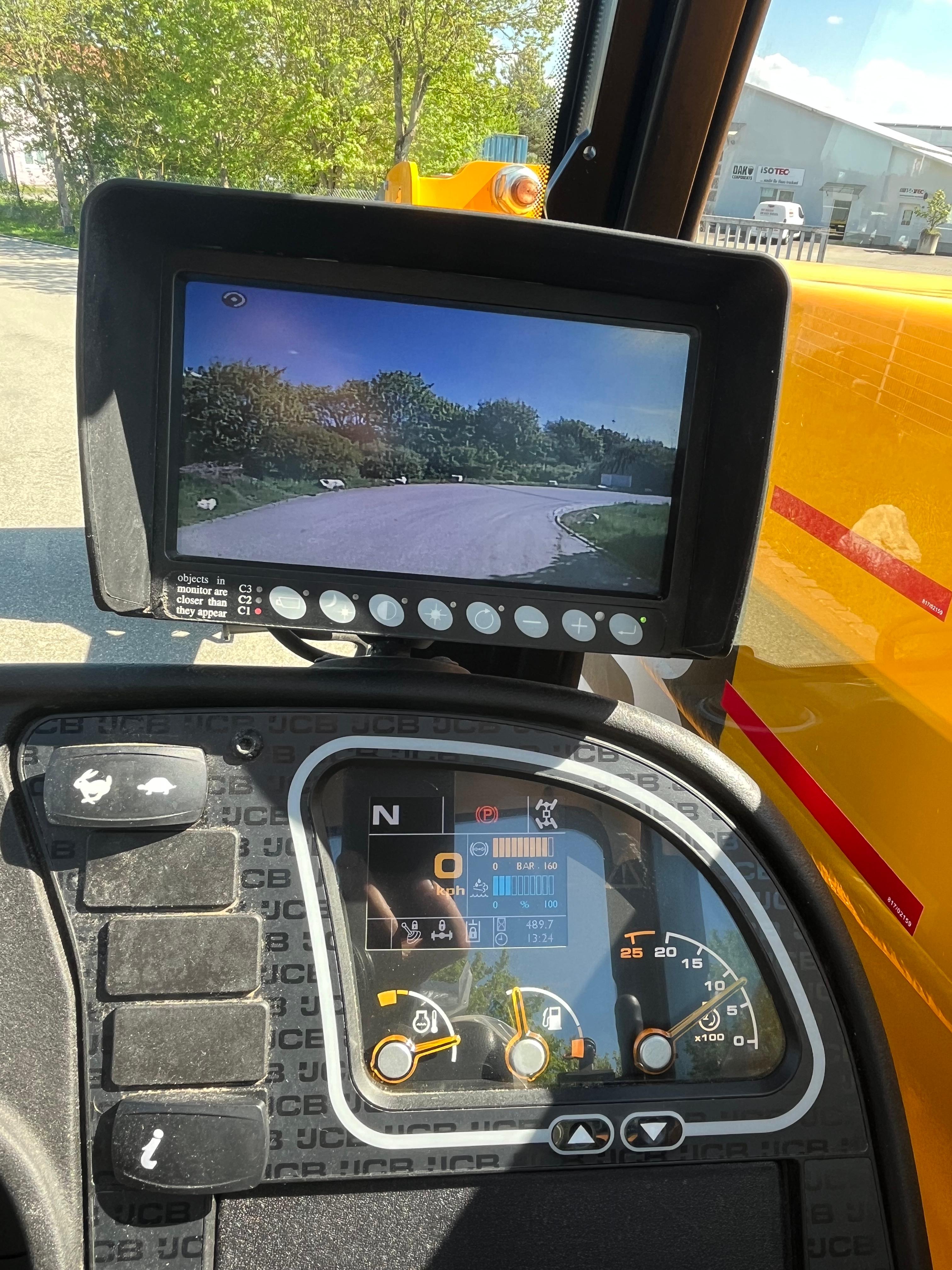 Gebraucht Teleskoplader JCB RTH555P 210 R Roto *Vorführer* mit Korb, Gabel