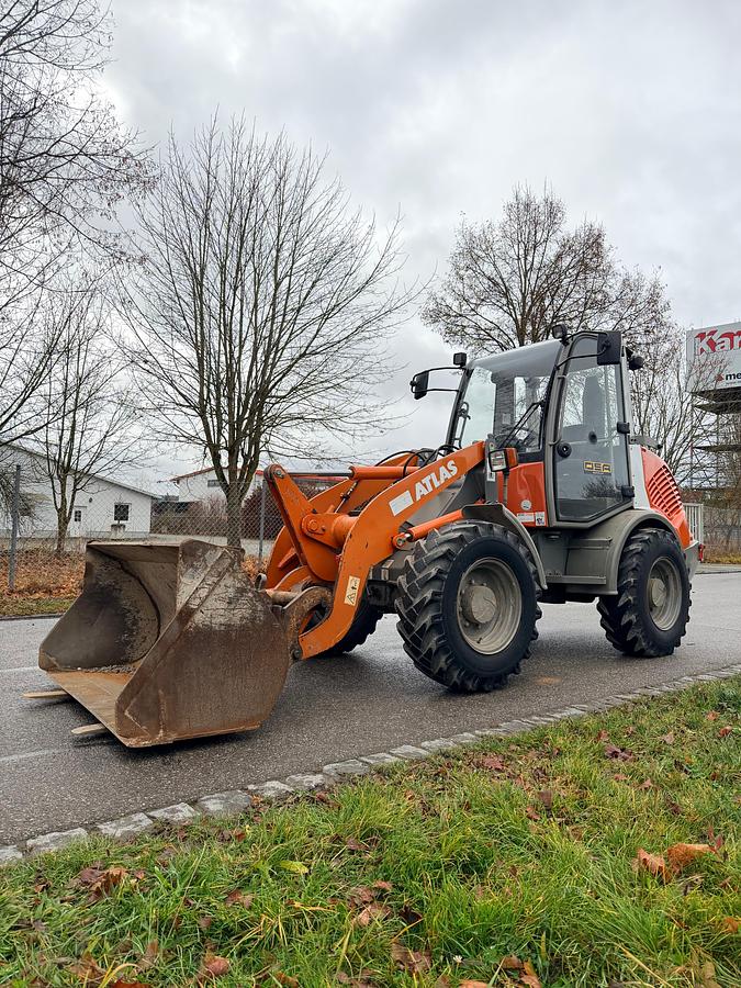 Gebraucht Atlas AR60 inkl. Klappschaufel, Palettengabel