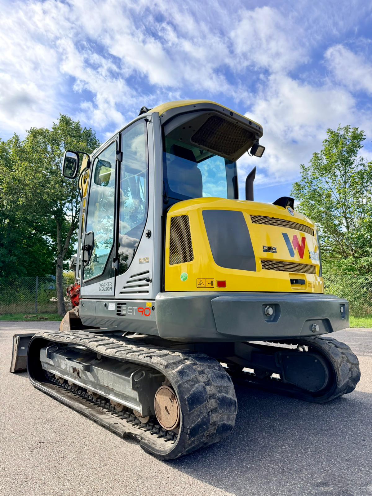 Gebraucht Wacker Neuson ET 90*Powertilt*Vollverrohrung*2.411 h*