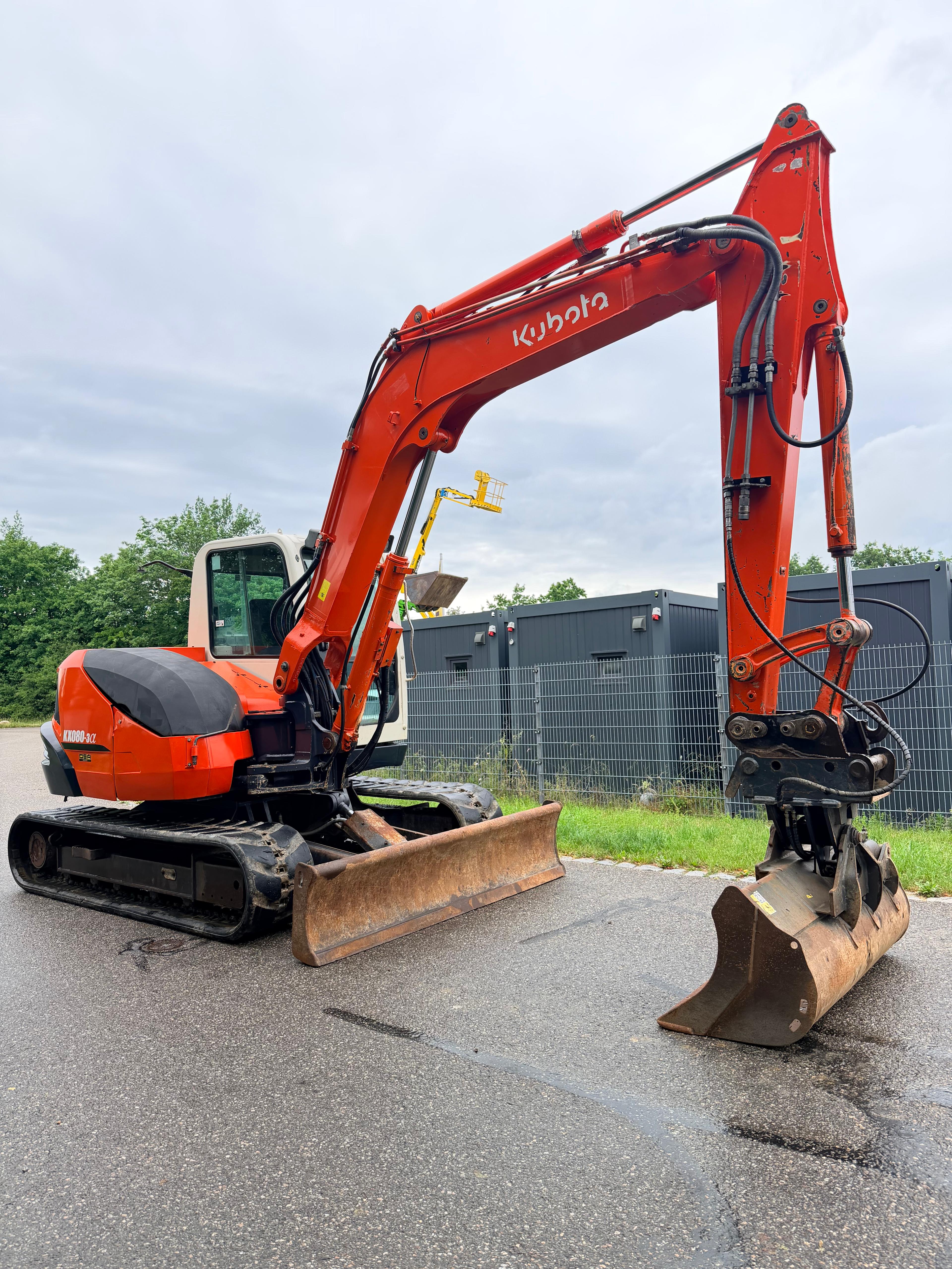 Gebraucht Kubota KX080-3a inkl. GRL**3.327 h**