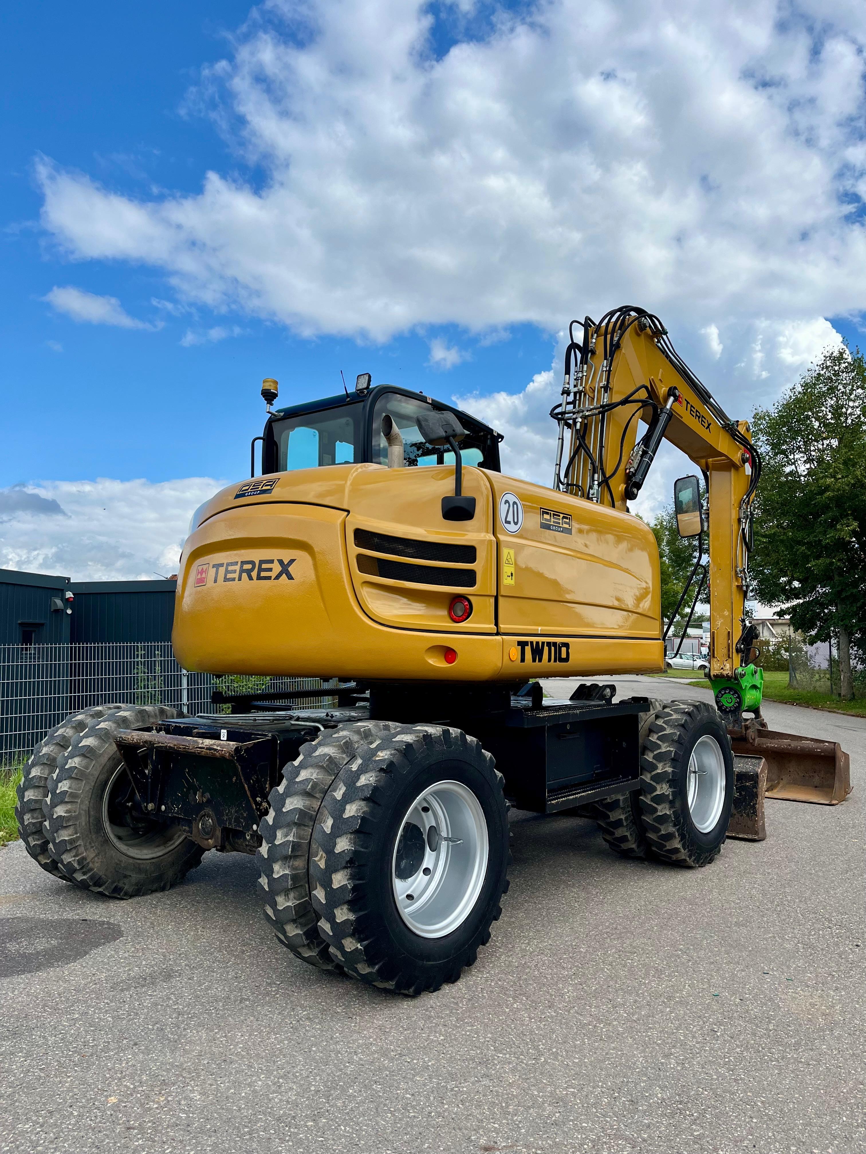 Gebraucht Terex TW 110*4.491 h*Powertilt