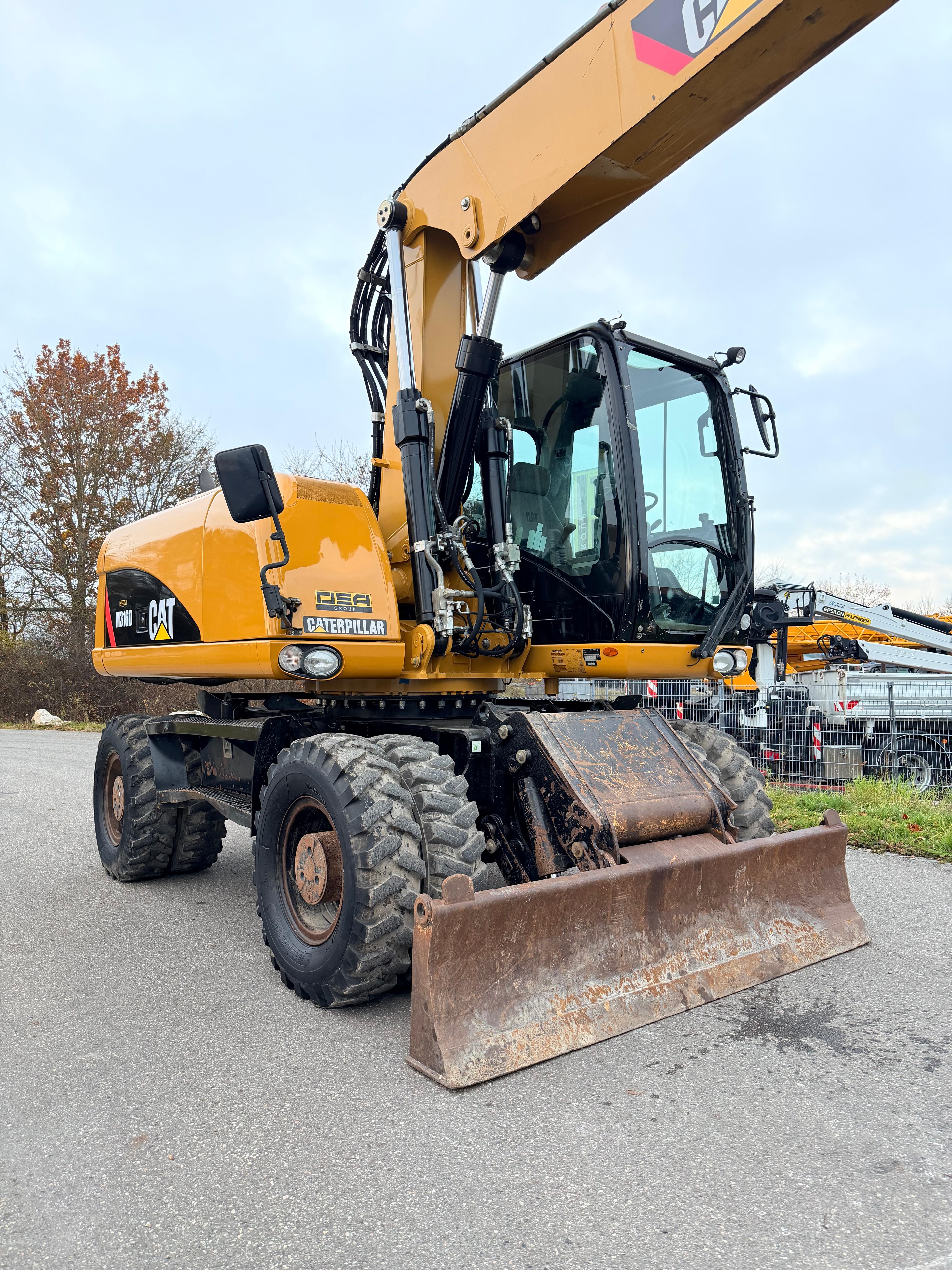 Gebraucht CAT M316D inkl. SW, Tieflöffel