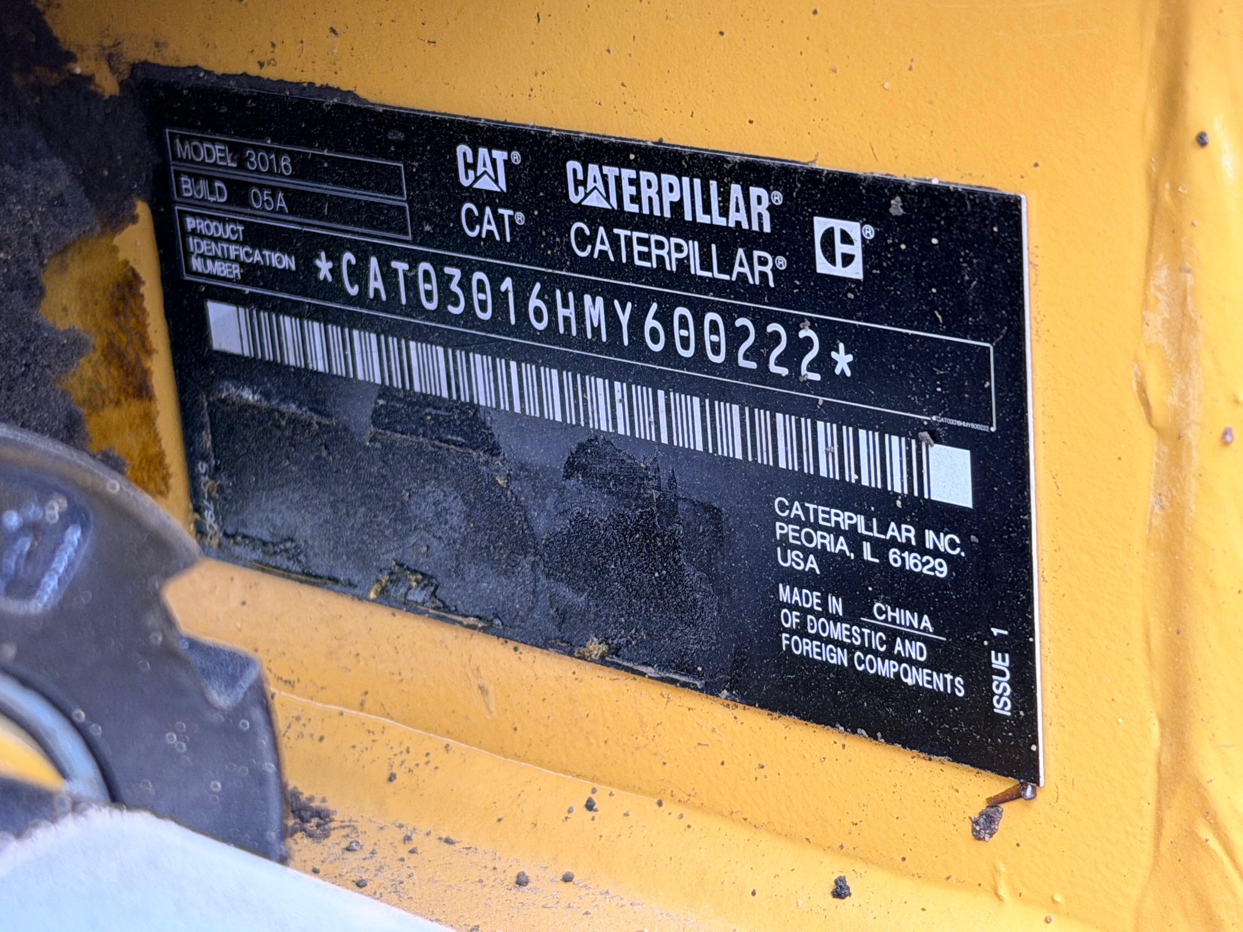 Gebraucht CAT 301.6**2.343 h**inkl. Humusschaufel