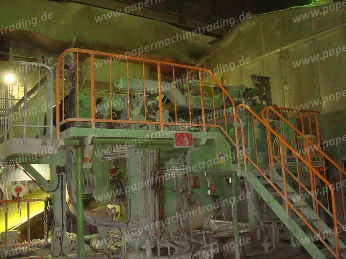 Used (PM2-86) - Paper Machine for Newsprint, Book and Printing Paper, Gapformer - Mitsubishi - 3350mm