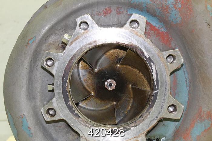 Used Allis Chalmers 150 6x4x13 CSO M Style Pump, Stainless Steel Casing #42042