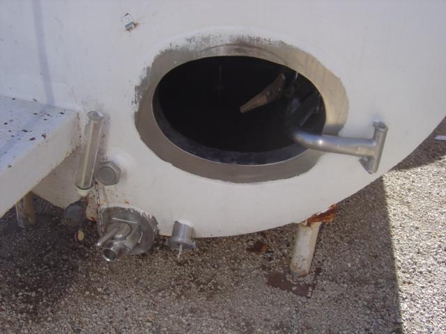 Refurbished 3000 GALLON JACKETED STORAGE TANK