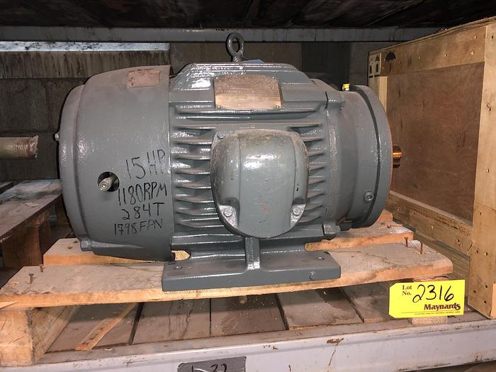 Used EMERSON MOTORS (2) 15HP