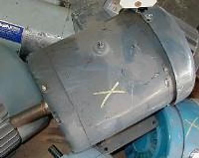 Used 5 HP Baldor A.C. motor, 213 frame.