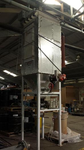Used Dust Collector, Baghouse, 170 SF, 4' X 8', C/st, Pulse Jet, #S740381