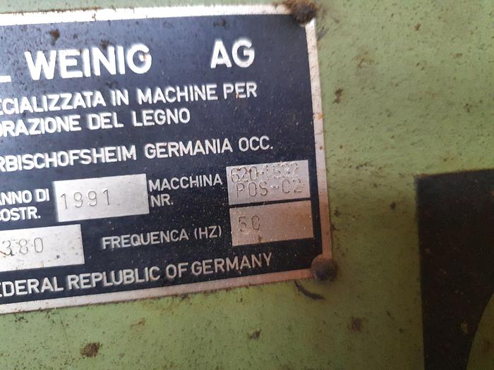 Used Weinig T&G production Linea produzione perline  Hydromat Super 30 B