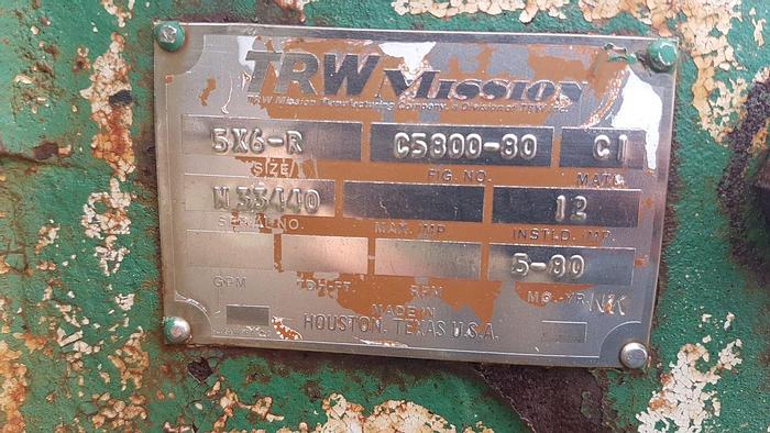 Used Mission 5x6R Centrifugal Pump