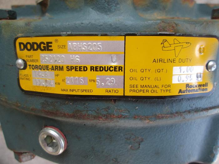 Used Dodge TXT1A Gear Reducer