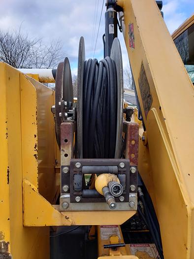 Used 2007 International 4300 w/ MTI 5200 35' Crane