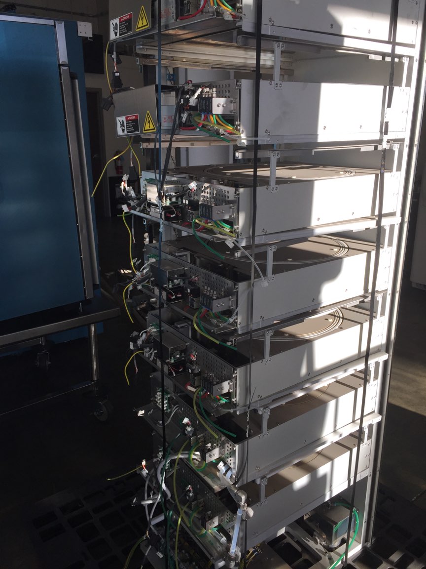 Used TEL act 12 more racks with Hot plates