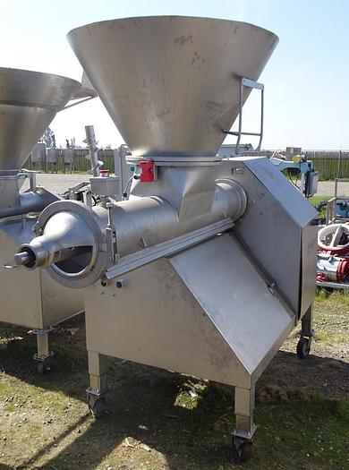 Used Stuffer, Meat, S/st, SIMO, Mdl SFM 230 VAC, Vacuum, #S742862