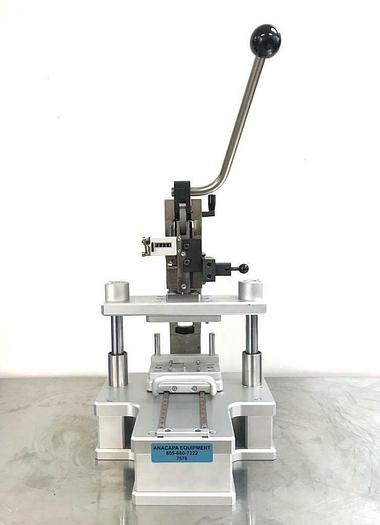 Used Gechter 2.5 HKPV Manual Toggle Press & Custom Konstruktionsbüro Bredl Jig (7578)