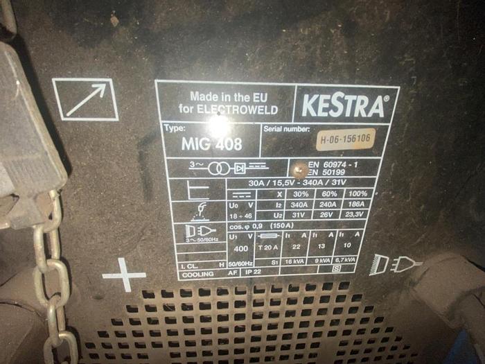 Used Kestra MIG 408 Mig Welder