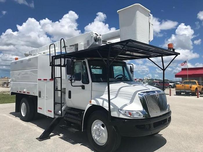 Used 2009 International 4300 Terex Hi-Ranger XT55 60ft Forestry Truck - C30479