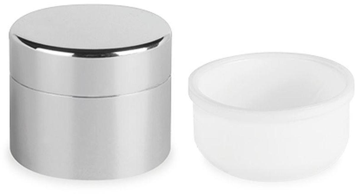 Plastic jar covered with aluminum with refil NEWVAS/2313