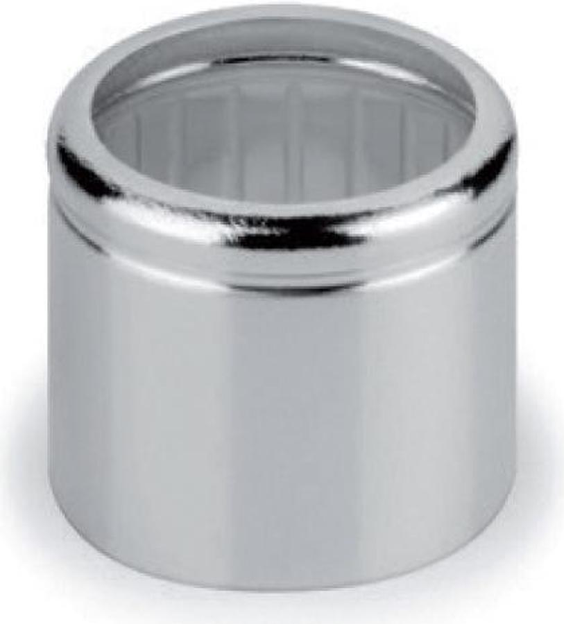 Ghiere copri-pompa in alluminio Debossed Bead