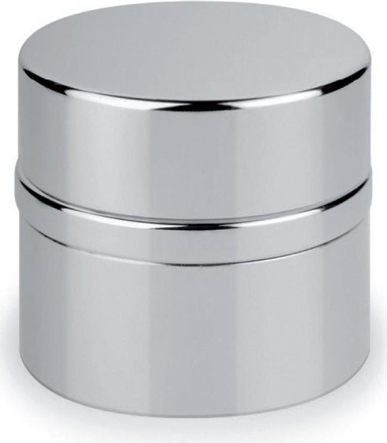 Vasetto in alluminio con interno in vetro VAS/2298