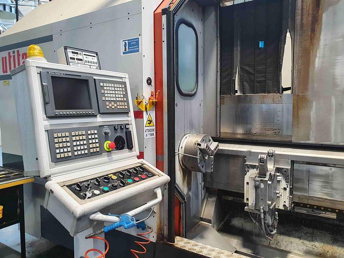 Usato TORNIO PARALLELO A BANCALE INCLINATO UTITA T 350 x 2600 CNC