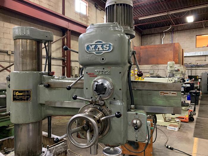 Used 3' ARM, MAS, MODEL VR2, RADIAL ARM DRILL