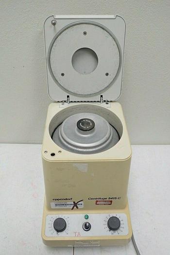 Used Eppendorf 5415C Centrifuge w/ 18-Place Rotor & Lid