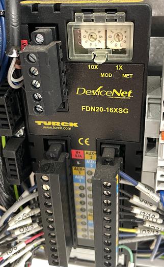 Used ABB IRB 2600-12/1.65 ROBOT WORK CELL CONSISTING OF 2 IRB 2600 ROBOTS RUNNING OFF OF 1 IRC5 CONTROLLER