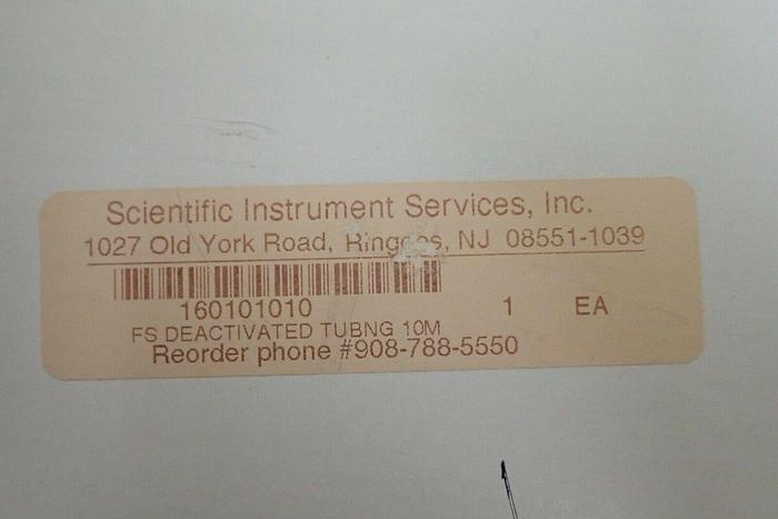 Used Agilent 160-1010-10 Deactivated Fused Silica, 10 m x 0.10 mm x 0.19 mm od