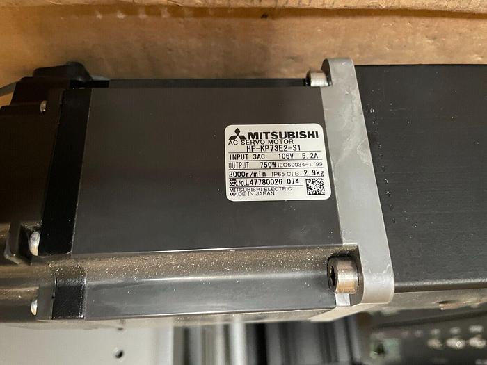 Used Taktomat RT 160 , rotary indexing table with Mitsubishi servo motor HF-KP73E2-S1