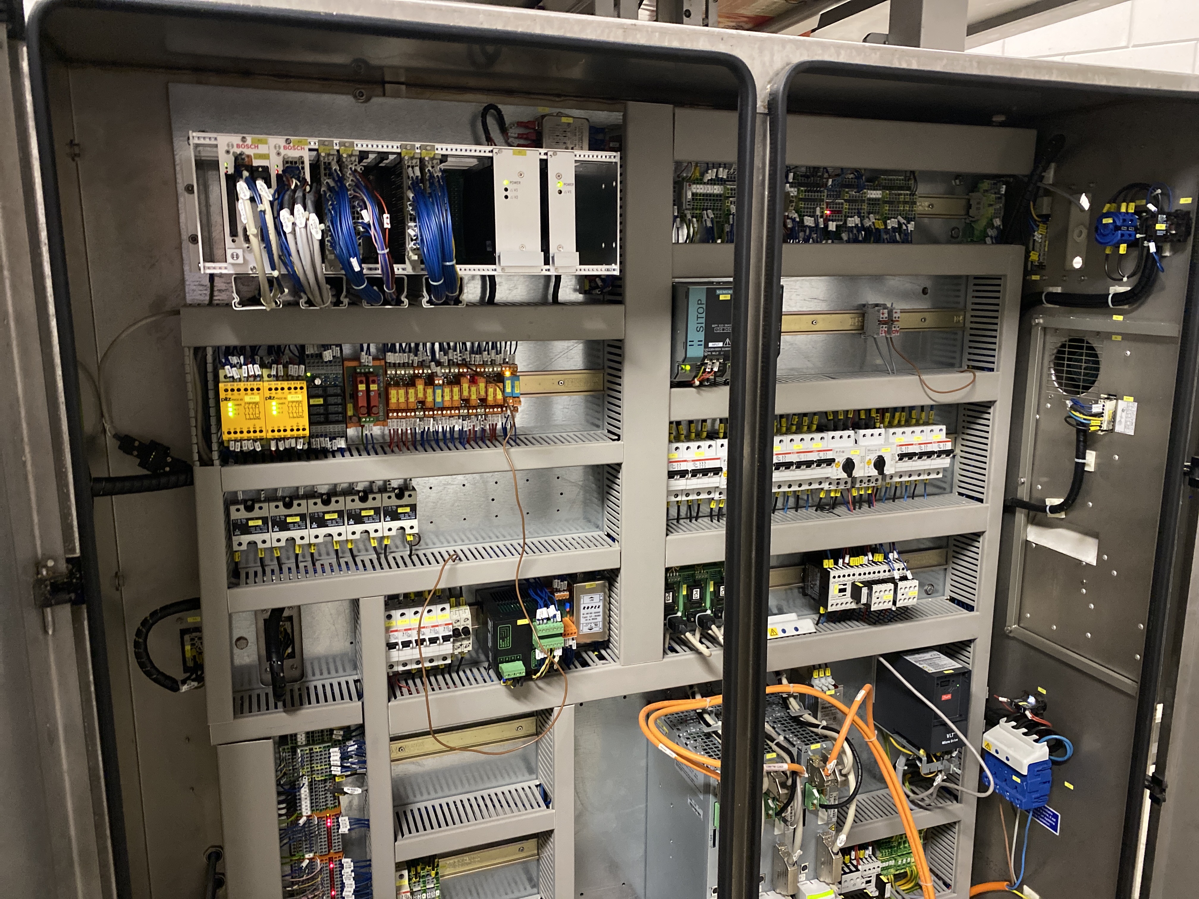 Used Bosch vertical bagger RVE 3615 LS