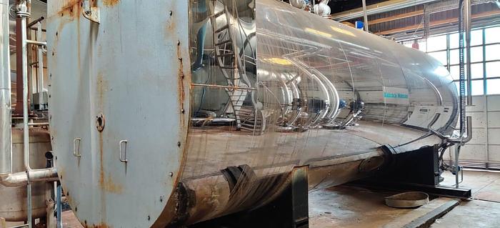 Used BABCOCK WANSON steam boiler