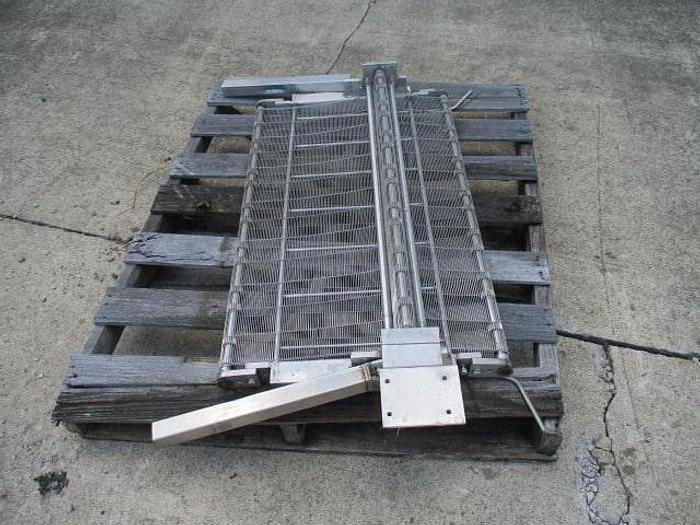 Used Conveyor; Outfeed Wire Belt; 35"Wx2'L