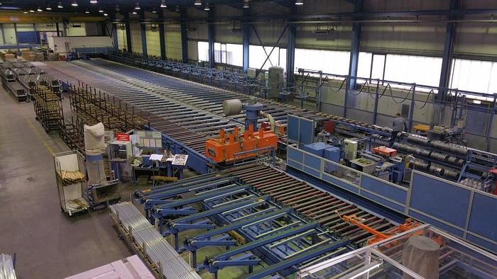 Used 1250 ton Aluminum Extrusion Line: EX-485