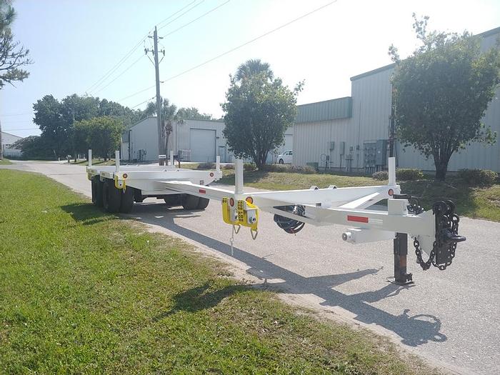 Used 1993 Butler BP-2080 TA AB Extendable Pole Trailer