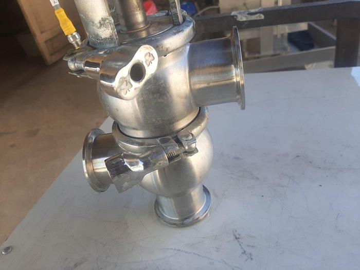 Unused Valve, Shut-Off, 1.5", Stainless Steel, Alfa Laval, Unique 7000 #S744671