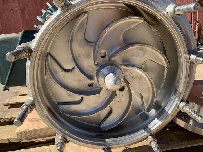 Used Pump, Centrif., 50 HP, S/st, 2.5 " In, 3" Out, 10" Impeller #C743875
