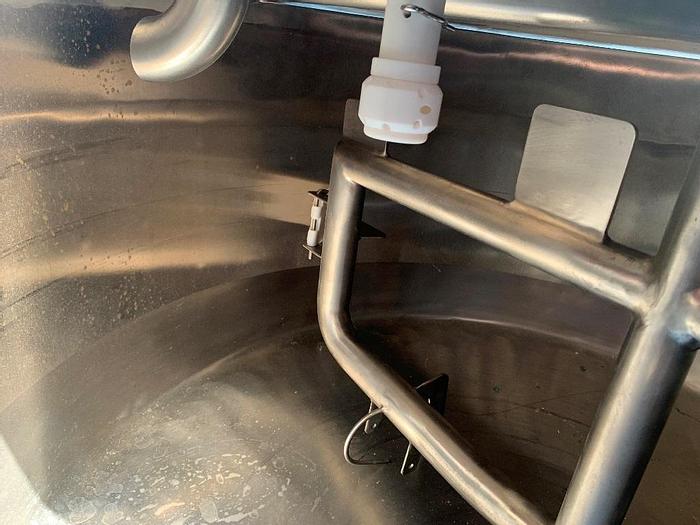 Used Tank, 50 Gallon, S/st, Jkt, Scrape Agit, Batch Pasteurizer #S744252
