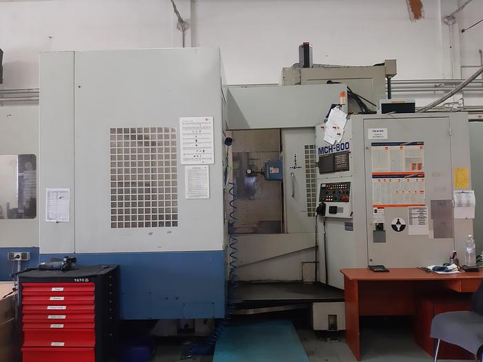 Used BRUGT HORISONTALT BEARBEJDNINGSCENTER FABRIKAT DAHLI, MODEL MCH 800