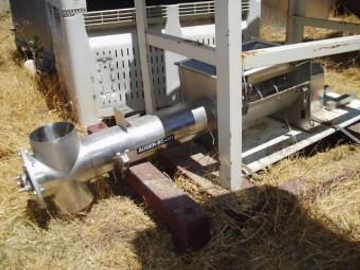 Used Feeder, Screw, 6" X 36", S/st, 1-1/2 HP, Mixing, #S733274