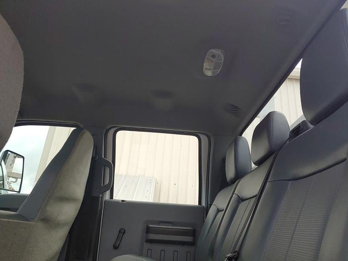 Used Versalift VTP40NE Cable Placer on 2018 Fred F750 Crew Cab Utility Reel Truck