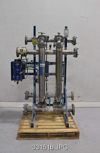 Used Ronningen Petter SS-84-202-BW-MX-AUTO 2-Bank Canister Filters #33151