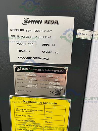 Used Shini STM-1220M Mould Temperature Controller, 12kW, 3PH