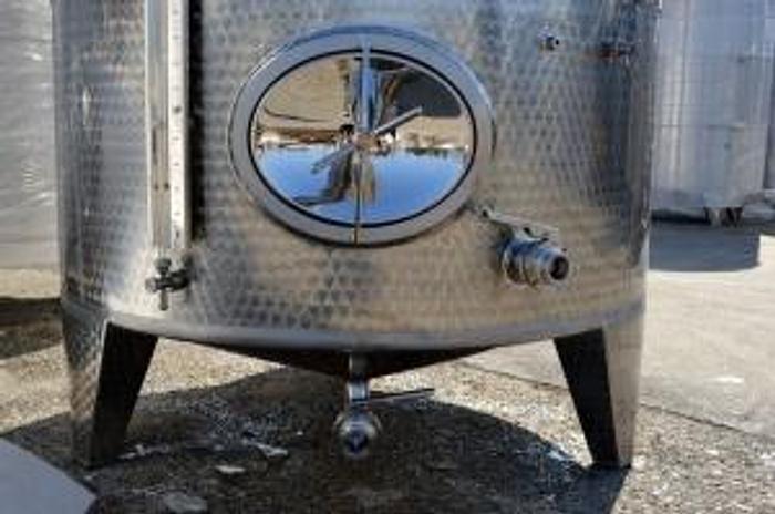 New Stock Letina 1100gal/4150L Closed Top Jacketed Storage Tank