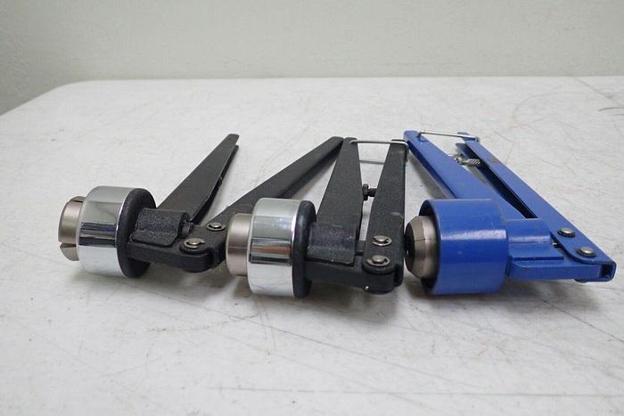Used Lot of 3 Unbranded Hand Crimpers