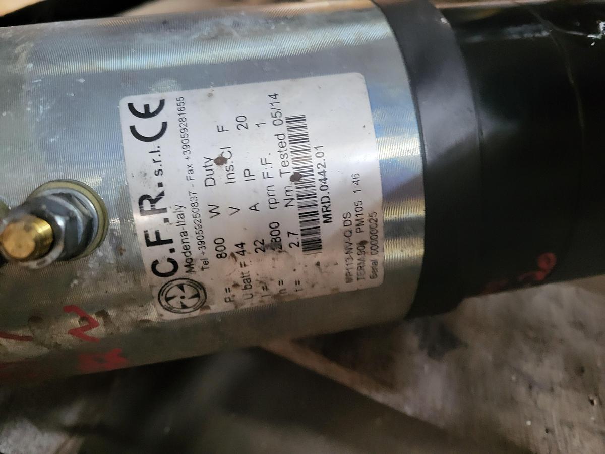 Used C.F.R s.r.l MP113-NV-Q DS Steer motor