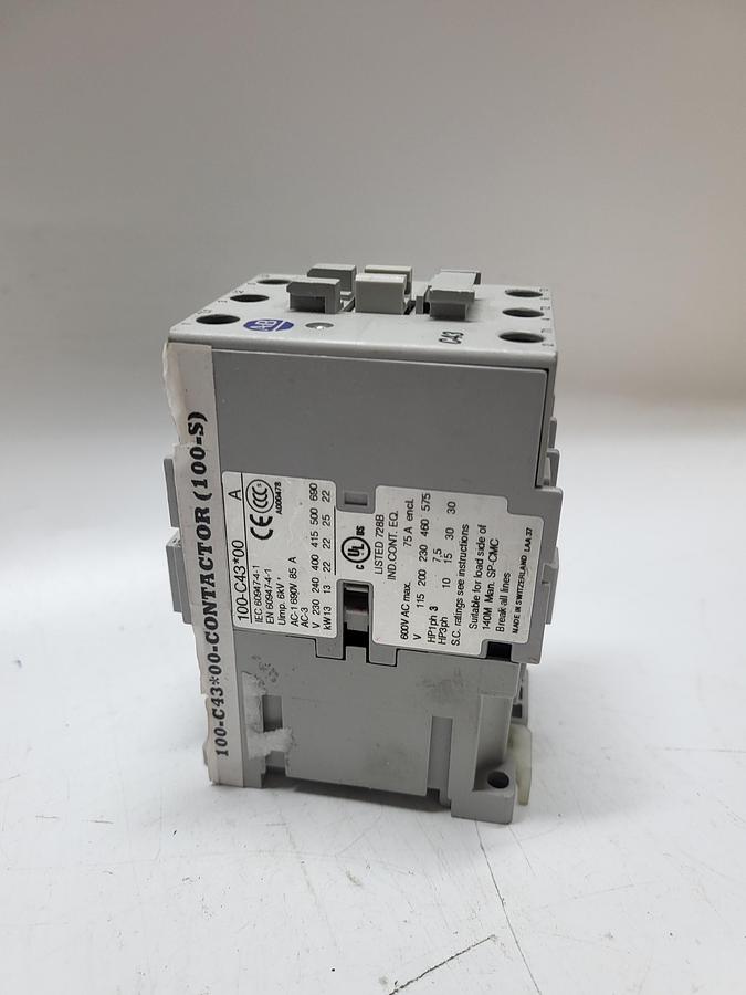 Used Allen-Bradley 100-C443*00 Ser.A