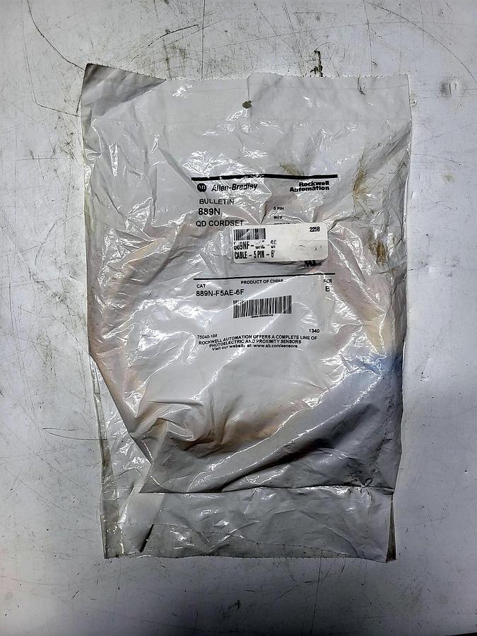 Allen-Bradley / Rockwell Automation 889N-F5AE-6F nameplate